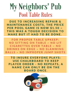 pool table rules